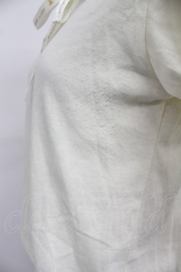 画像4: m petit by misako / 丸襟プルオーバー S アイボリー T-26-03-07-014-0-TO-SA-ZT (4)