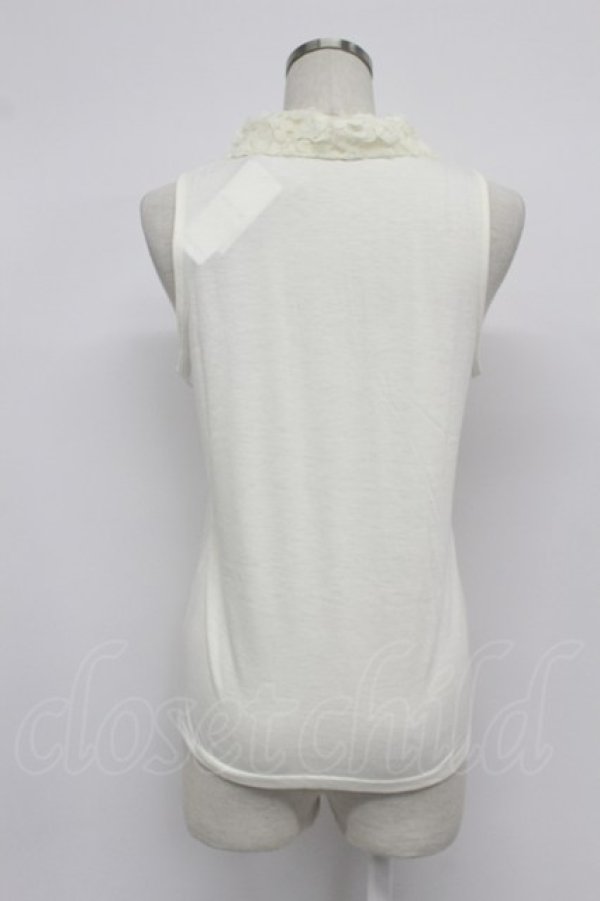 画像2: axes femme / 襟付きタンク M キナリ T-26-03-07-002-AX-TO-SA-ZT (2)