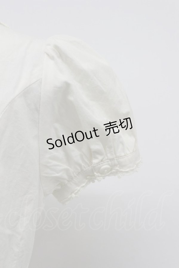 画像4: Innocent World / クルクルレースブラウス  アイボリー T-26-03-07-017-IW-BL-SA-ZT (4)