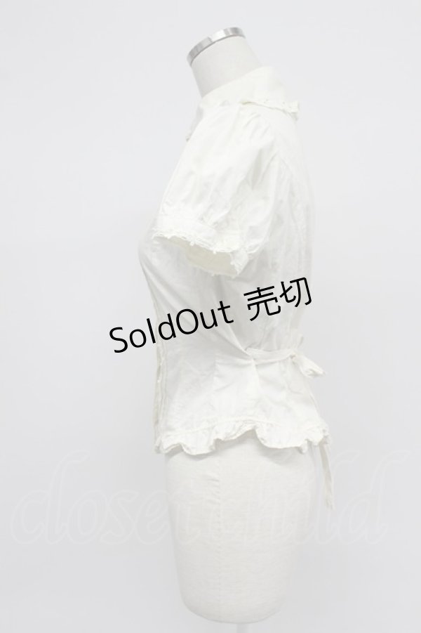 画像6: Innocent World / クルクルレースブラウス  アイボリー T-26-03-07-017-IW-BL-SA-ZT (6)