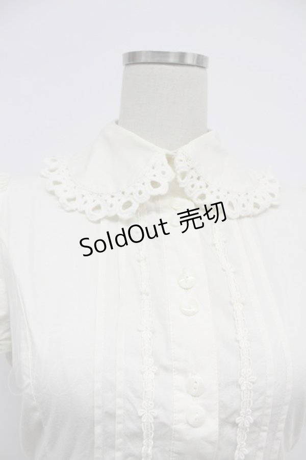 画像7: Innocent World / クルクルレースブラウス  アイボリー T-26-03-07-017-IW-BL-SA-ZT (7)