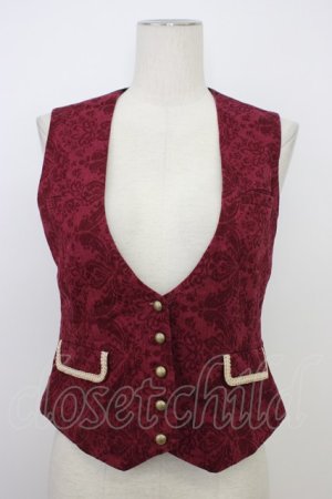 画像: metamorphose / Dim Lightベスト  ボルドー T-26-03-08-024-ME-TO-SA-ZT