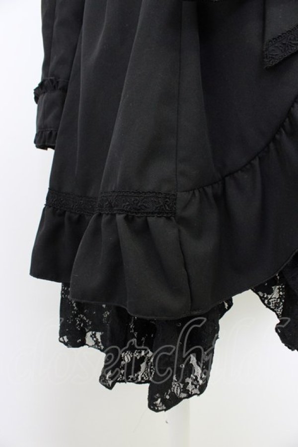 画像3: axes femme / ジレ付きトレンチコート  黒 T-26-03-08-036-AX-CO-SA-ZT (3)