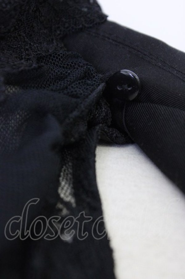 画像4: axes femme / ジレ付きトレンチコート  黒 T-26-03-08-036-AX-CO-SA-ZT (4)