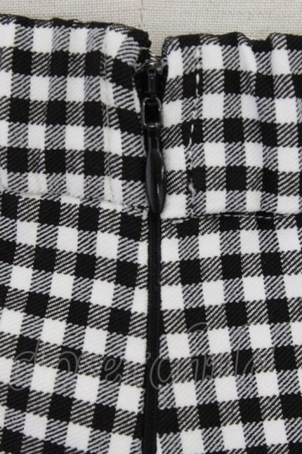 画像5: Lolime by mellfy memory / PRETTY UPギンガムチェックパンツ  黒Ｘ白 T-26-03-08-044-GO-PA-SA-ZT (5)