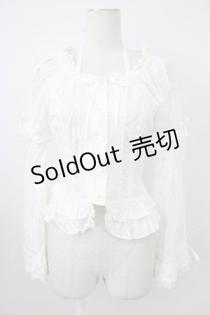 画像: BABY,THE STARS SHINE BRIGHT / 姫袖後ろシャーリングブラウス  白 T-26-03-08-008-BA-BL-SA-ZT
