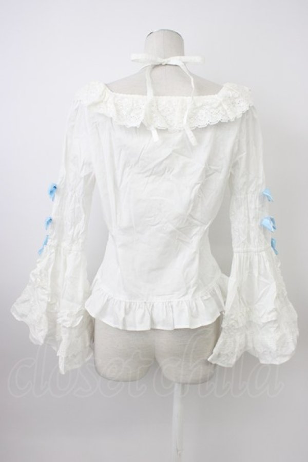 画像2: BABY,THE STARS SHINE BRIGHT / Bonbon Parfumブラウス  白 T-26-03-08-009-BA-BL-SA-ZT (2)