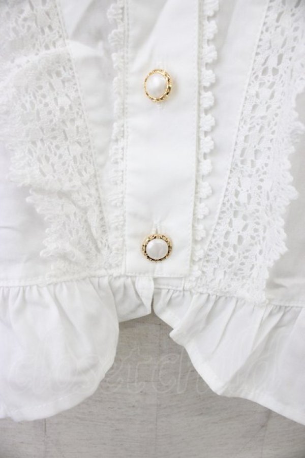 画像4: BABY,THE STARS SHINE BRIGHT / Bonbon Parfumブラウス  白 T-26-03-08-009-BA-BL-SA-ZT (4)