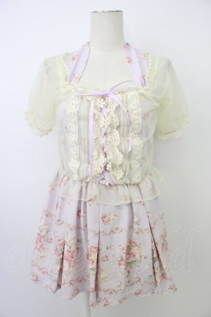 画像: LIZ LISA / ブーケ柄トップス 0 ラベンダー T-26-03-08-012-LO-TO-SA-ZT