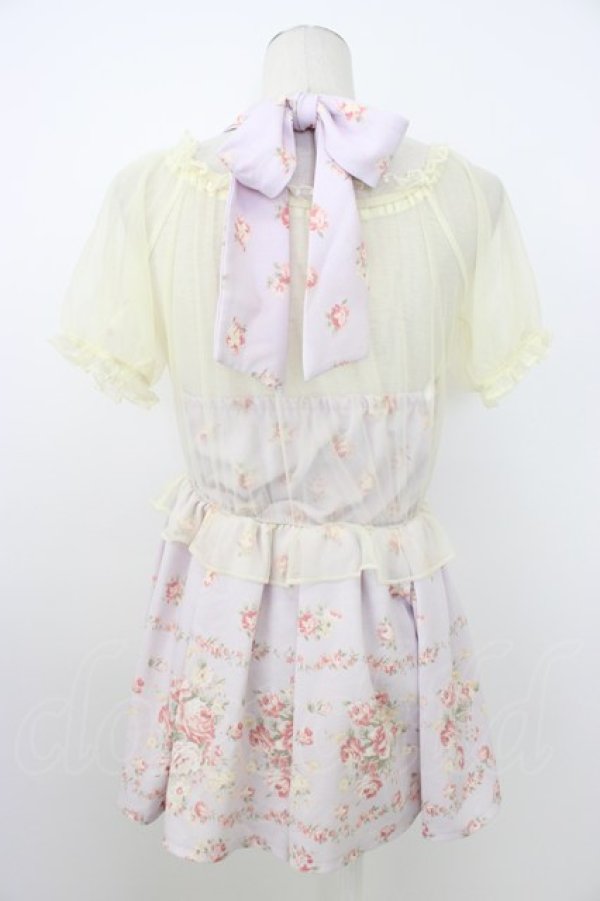 画像2: LIZ LISA / ブーケ柄トップス 0 ラベンダー T-26-03-08-012-LO-TO-SA-ZT (2)