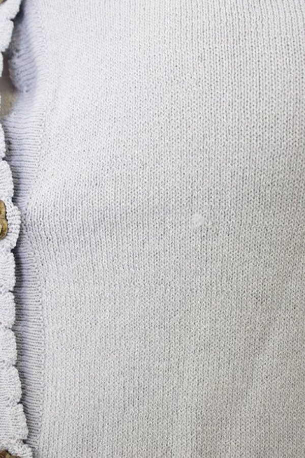 画像4: LODISPOTTO / 半袖カーディガン M サックス T-26-03-08-014-LO-TO-SA-ZT (4)