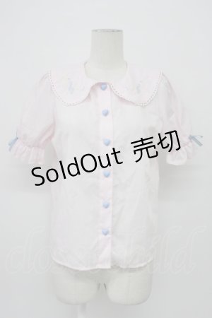 画像: Lovely Tency / TT*INAエリシシュウBL L ピンク T-26-03-08-017-GO-BL-SA-ZT