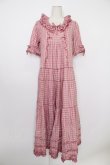 画像1: PINK HOUSE / タータンチェックワンピース  ピンク T-26-03-11-029-LO-OP-SA-ZT (1)