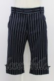 画像1: Jane Marple / ストライプハーフパンツ  ネイビー T-26-03-11-040-JM-PA-SA-ZT (1)