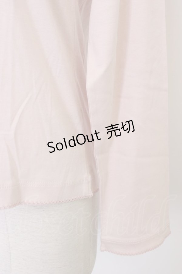 画像4: PINK HOUSE / オーナメントローズプリントカットソー  ピンク T-26-03-11-010-LO-TO-SA-ZT (4)