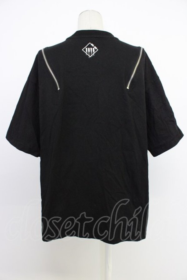 画像2: TRAVAS TOKYO / てぃらコラボイラストプリントTシャツ 悪魔ver.  黒Ｘ紫 T-26-03-11-017-PU-TO-SA-ZT (2)