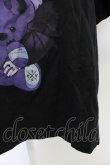画像3: TRAVAS TOKYO / てぃらコラボイラストプリントTシャツ 悪魔ver.  黒Ｘ紫 T-26-03-11-017-PU-TO-SA-ZT (3)