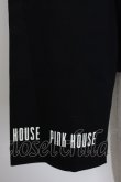 画像4: PINK HOUSE / Pロゴプリントカットソー  黒Ｘ白 T-26-03-11-021-LO-TO-SA-ZT (4)