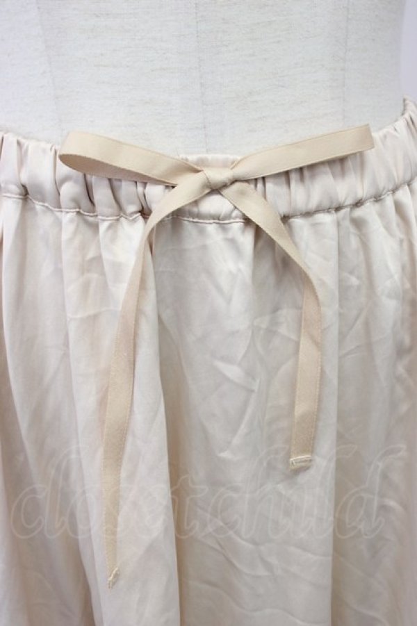 画像4: axes femme kawaii / ミディフリルペチスカート M 生成り T-26-03-13-033-AX-SK-SA-ZT (4)