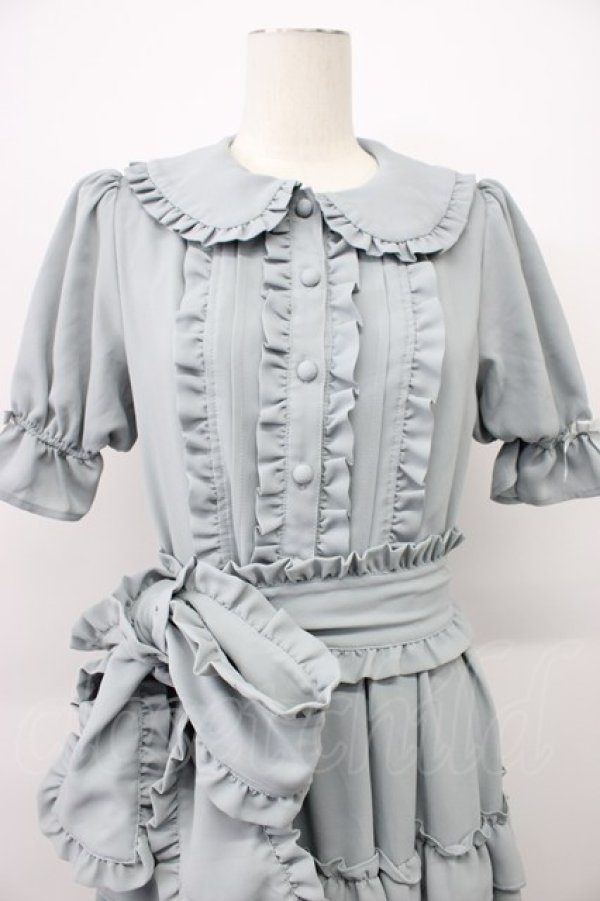 画像5: axes femme kawaii / ロマンティックフリルワンピ M グリーン T-26-03-13-008-AX-OP-SA-ZT (5)