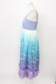 画像4: axes femme / グラデーション2Wayスカート(リトルマーメイド) M ブルー×パープル T-26-03-13-011-AX-OP-SA-ZT (4)