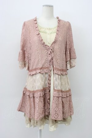 画像: axes femme / CD重ね着風チュニック M アワピンク T-26-03-13-016-AX-OP-SA-ZT