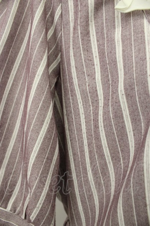 画像6: axes femme / ブロッキングストライプワンピース  ピンクＸ白 T-26-03-13-017-AX-OP-SA-ZT (6)