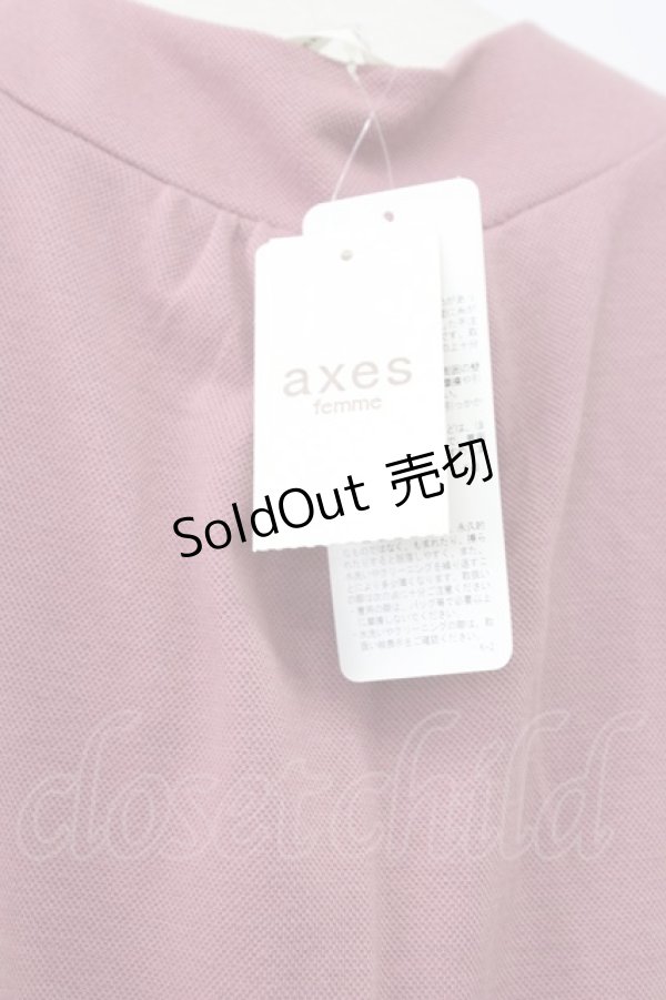 画像6: axes femme / 花柄レースブロッキングチュニ M コイピンク T-26-03-13-018-AX-OP-SA-ZT (6)