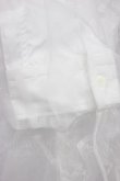 画像4: noir kei ninomiya / チュールブラウス S 白 T-26-03-14-002-PU-BL-SA-ZT (4)