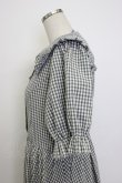 画像4: m petit by misako / AM*ギンガムCHKワンピース L 黒チェック T-26-03-14-024-LO-OP-SA-ZT (4)