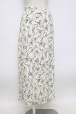 画像1: INGEBORG / ブーケ柄スカート M シロ T-26-03-14-028-LO-SK-OW-ZT (1)