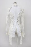 画像2: COMME des GARCONS / レースストレッチジャケット S アイボリー T-26-03-14-003-PU-JA-SA-ZT (2)