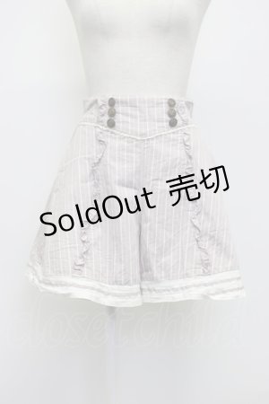 画像: axes femme POETIQUE / マリンキュロット  ピンクＸ白 T-26-03-14-032-AX-PA-SA-ZT