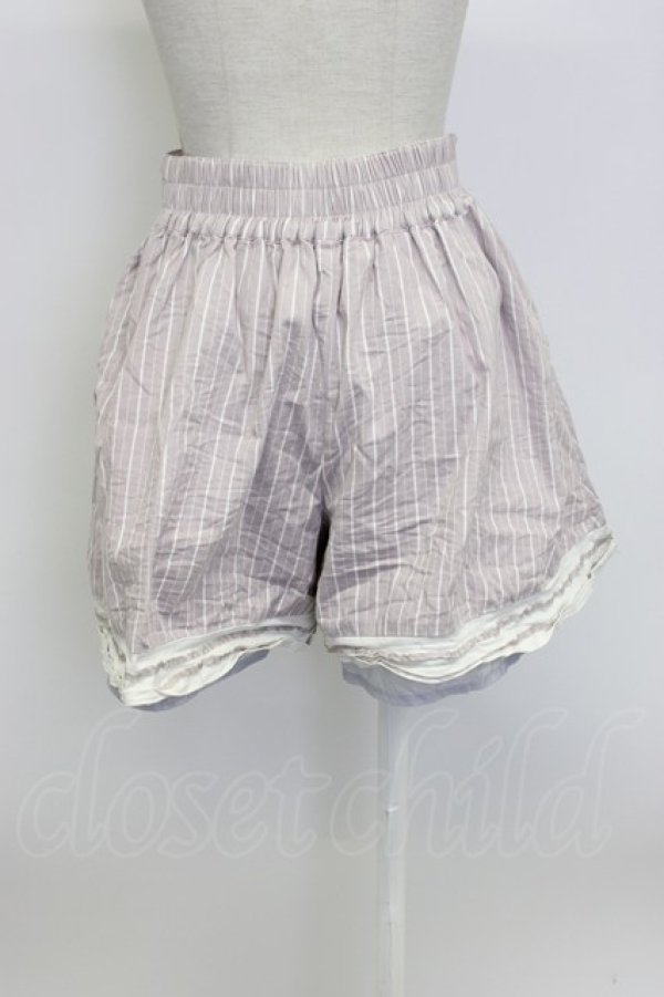 画像2: axes femme POETIQUE / マリンキュロット  ピンクＸ白 T-26-03-14-032-AX-PA-SA-ZT (2)