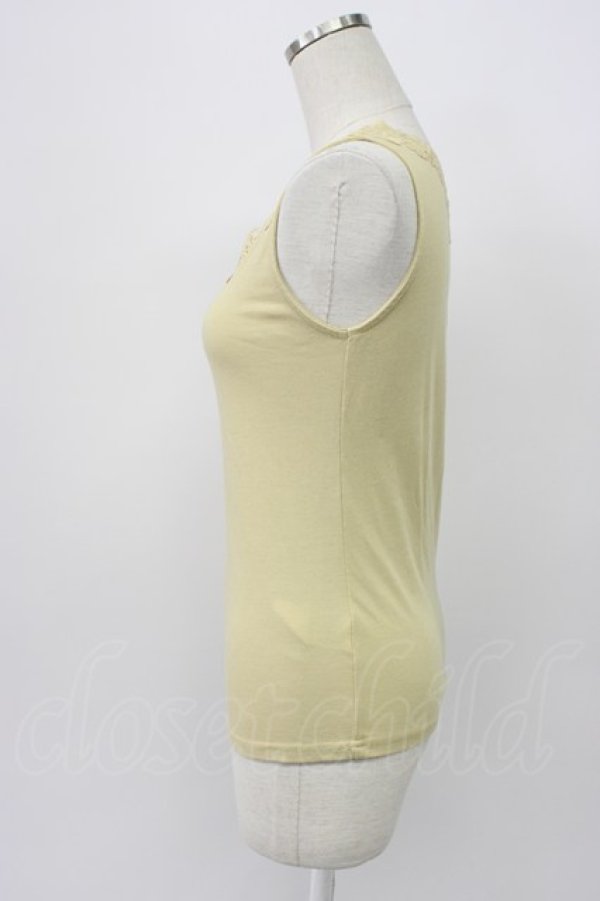 画像4: axes femme / レースタンクトップ M カラシ T-26-03-14-004-AX-TO-SA-ZT (4)