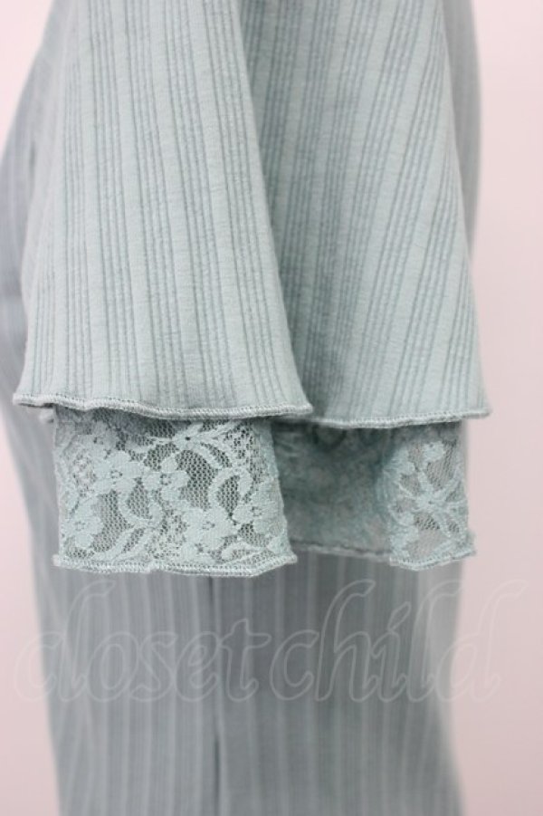 画像4: axes femme / レース襟プルオーバー M グリーン T-26-03-14-010-AX-TO-SA-ZT (4)