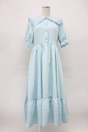 画像: m petit by misako / TT*Mギンガムチェック半袖ワンピース L サックスチェック T-26-03-14-012-LO-OP-SA-ZT