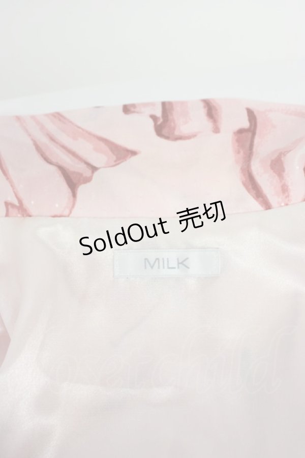 画像6: MILK / ローブ ド リボンドレス  ピンク T-26-03-14-019-ML-OP-SA-ZT (6)