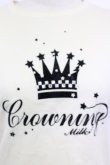 画像3: MILK / CrowningTシャツ  アイボリー T-26-03-15-002-ML-TS-SA-ZT (3)