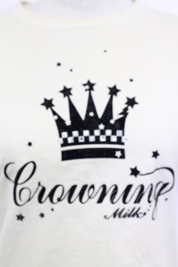 画像3: MILK / CrowningTシャツ  アイボリー T-26-03-15-002-ML-TS-SA-ZT (3)