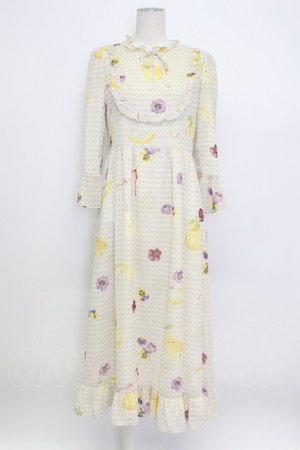 画像: MILK / リズドレス  ブラウンＸ白チェック T-26-03-15-032-ML-OP-SA-ZT