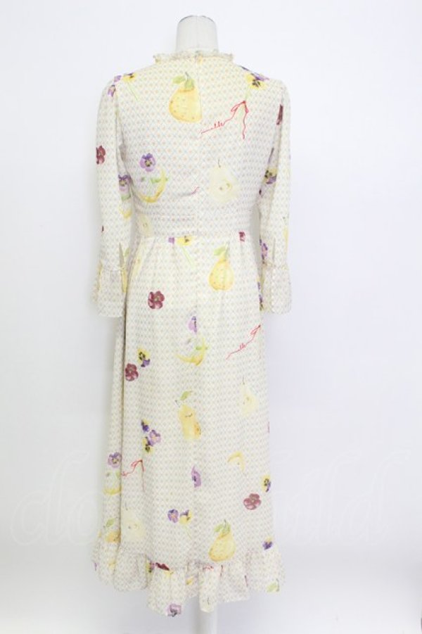 画像2: MILK / リズドレス  ブラウンＸ白チェック T-26-03-15-032-ML-OP-SA-ZT (2)