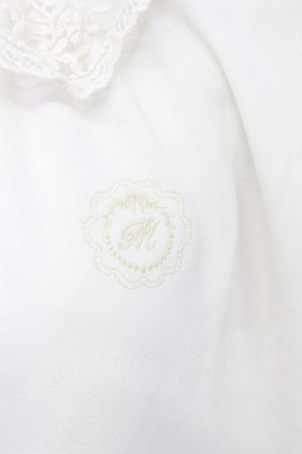 画像3: m petit by misako / レース襟プルオーバー  アイボリー T-26-03-15-003-LO-TO-SA-ZT (3)