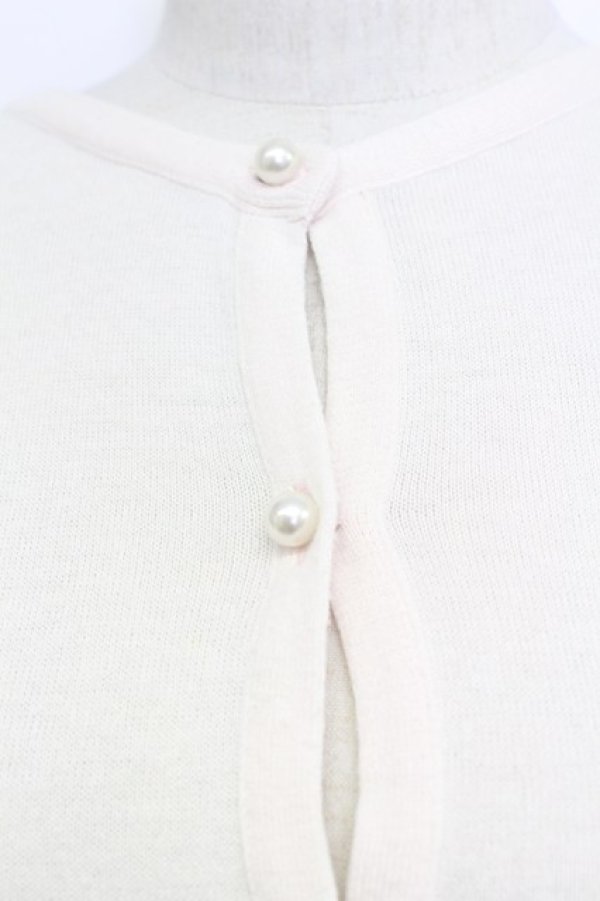 画像4: MILK / パールボタンカーデ  オフホワイト T-26-03-15-005-ML-TO-SA-ZT (4)