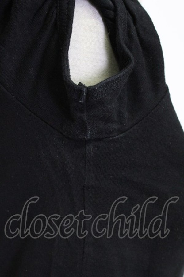 画像4: MILK / リボンロゴTシャツ  ブラック×ピンク T-26-03-15-006-ML-TS-SA-ZT (4)