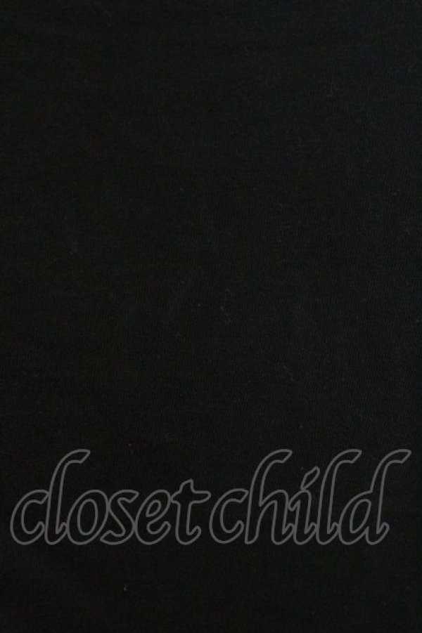 画像5: MILK / ロゴ刺繍半袖カットソー  ブラック T-26-03-15-007-ML-TO-SA-ZT (5)