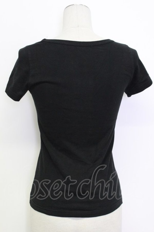 画像2: MILK / MILKロゴTee  ブラック×クリーム T-26-03-15-008-ML-TS-SA-ZT (2)