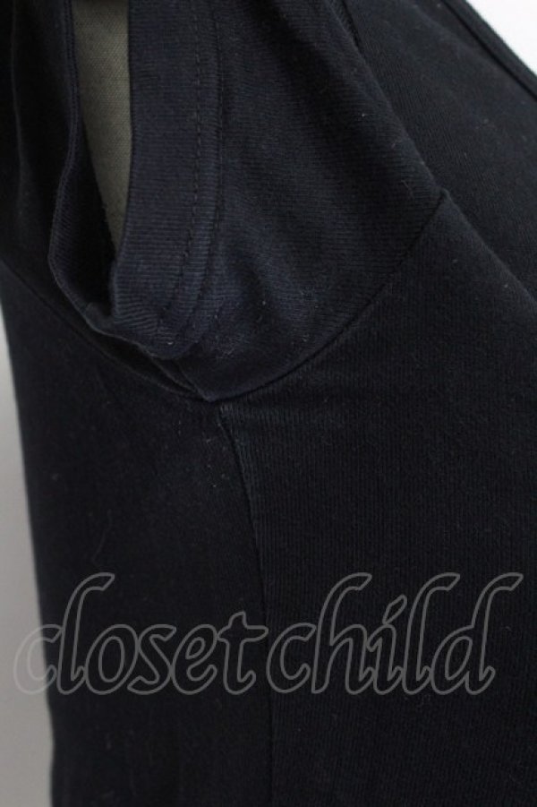 画像3: MILK / MILKロゴTee  ブラック×クリーム T-26-03-15-008-ML-TS-SA-ZT (3)