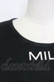 画像3: MILK / MILKロゴTee L ブラック T-26-03-15-009-ML-TO-SA-ZT (3)