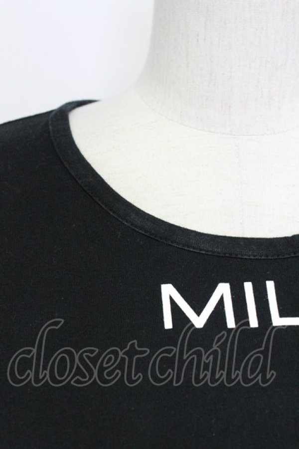 画像3: MILK / MILKロゴTee L ブラック T-26-03-15-009-ML-TO-SA-ZT (3)